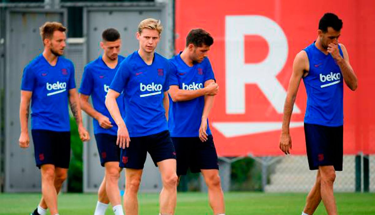 Training of Barcelona