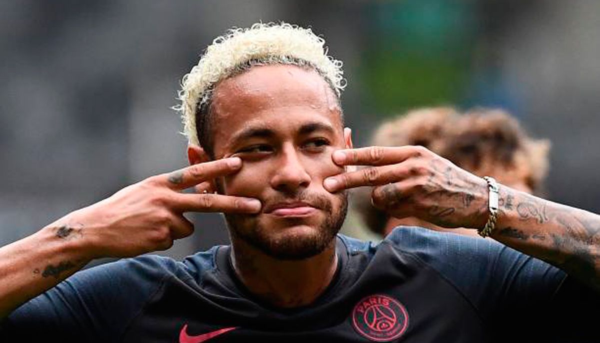 Neymar, in an image of archive