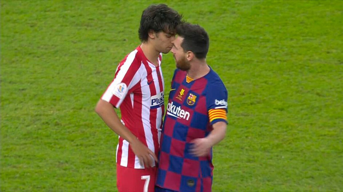 Leo Messi and Joao Félix, face to face in the King Abdullah
