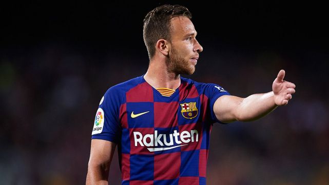 camiseta barcelona arthur