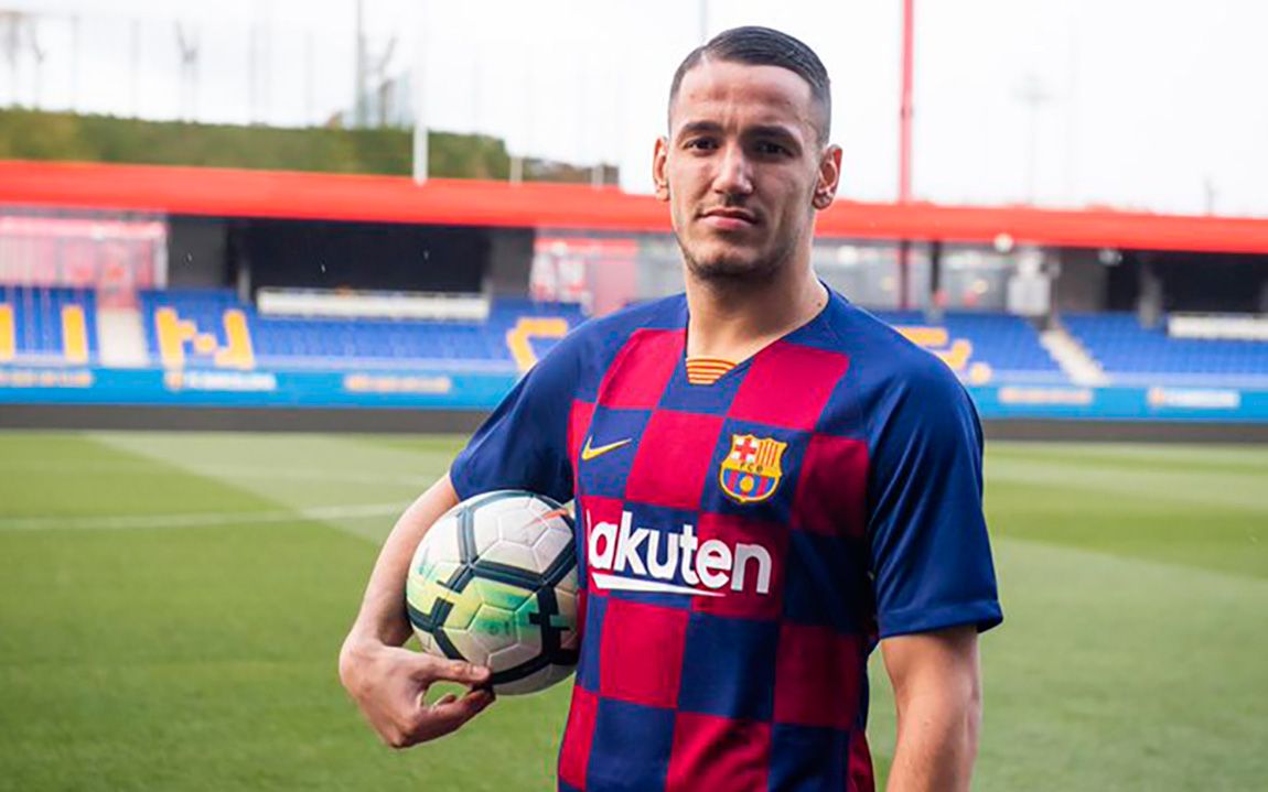 Rey Manaj, new forward of the Barça B