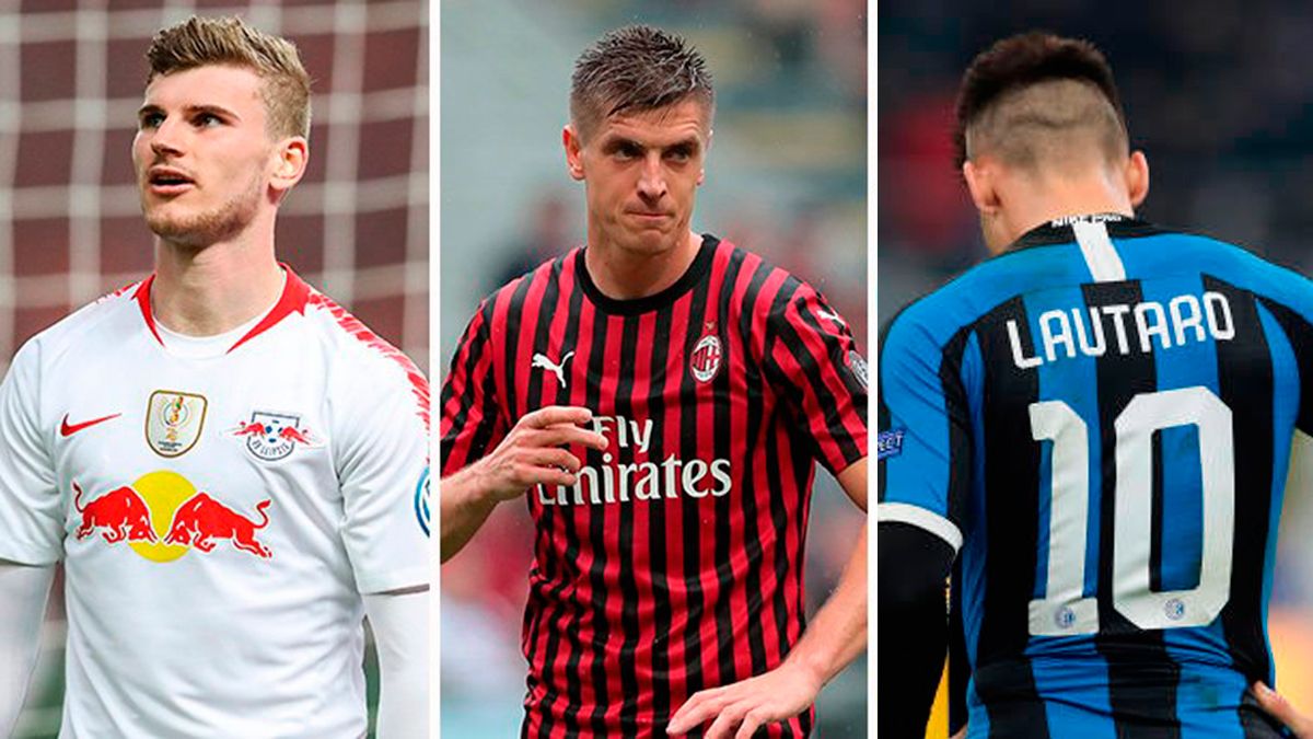Werner, Piatek and Lautaro, options of present and future