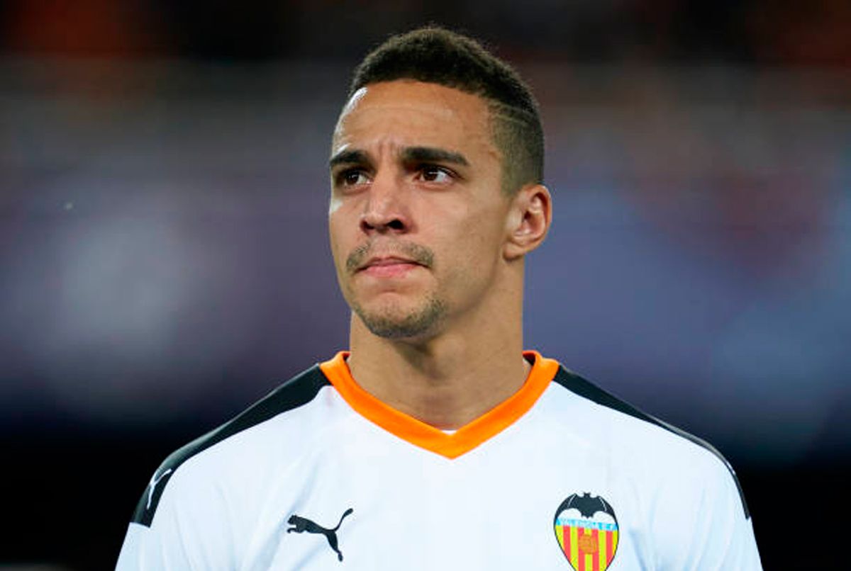 Rodrigo Moreno, durante un partido con el Valencia