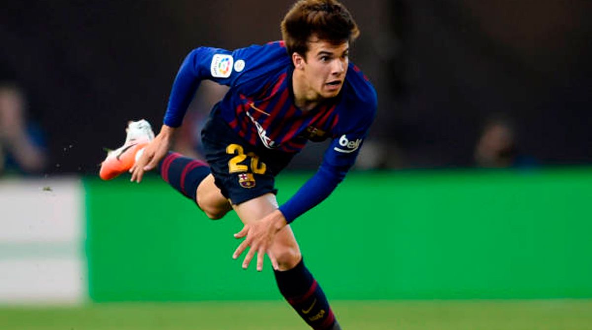 Riqui Puig, in an image of archive