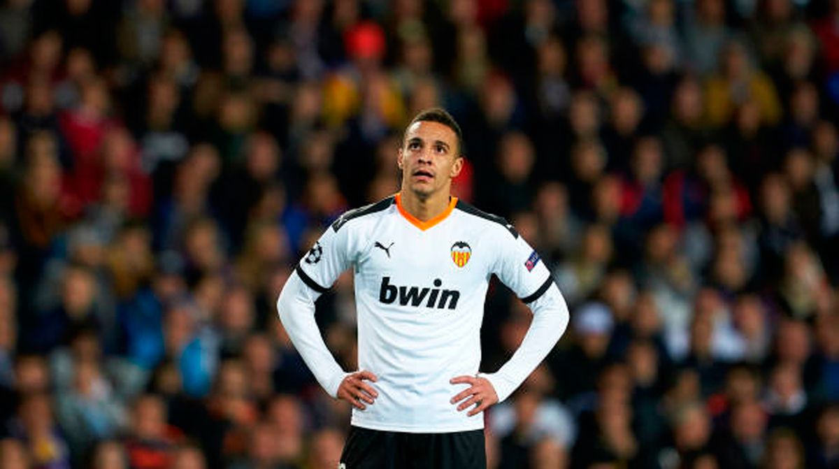 Rodrigo Moreno, durante un partido del Valencia