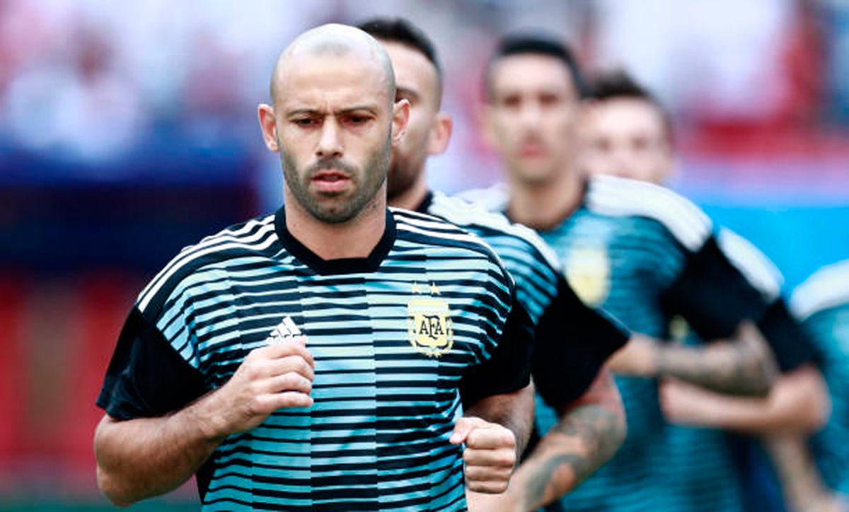 Javier Mascherano, in a file image