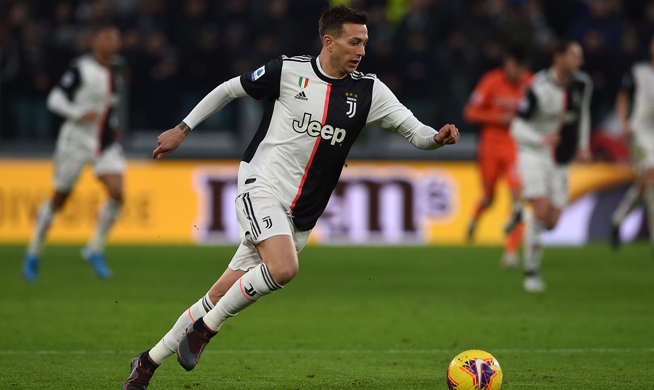 Bernardeschi, jugador de la Juventus