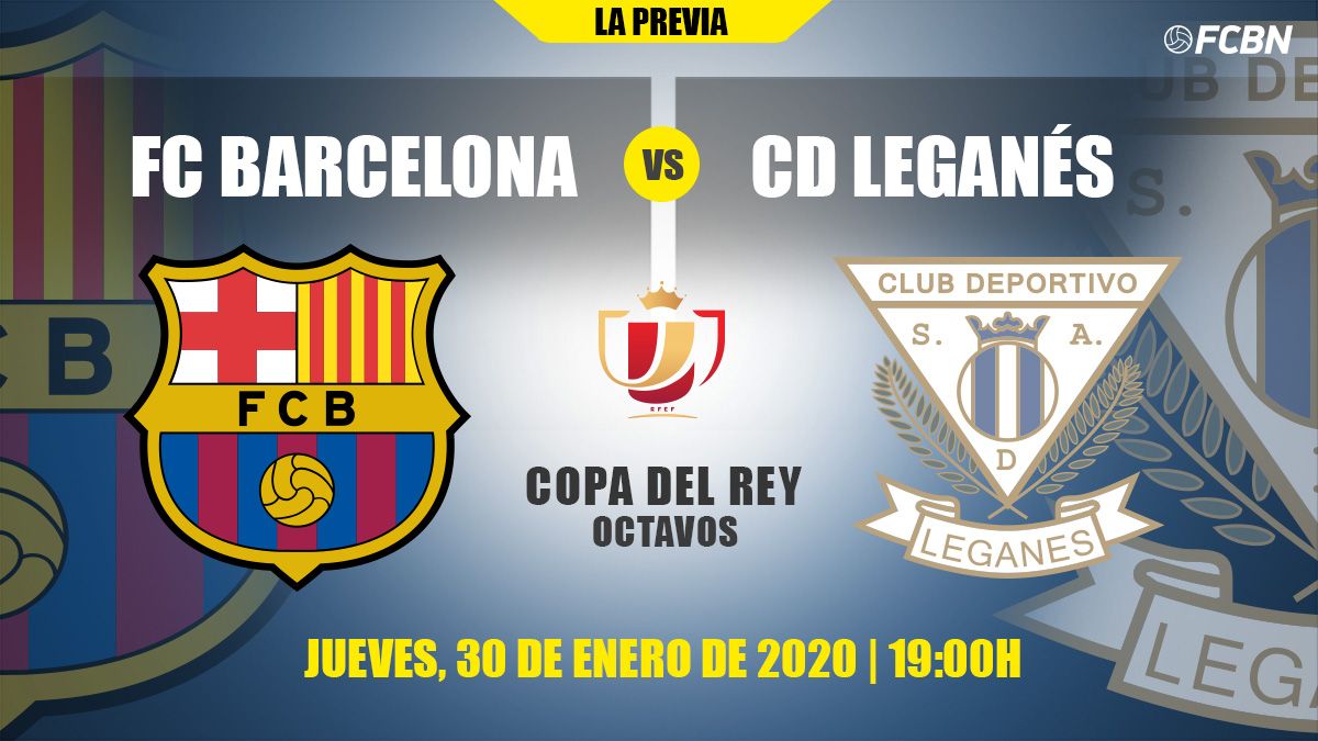 Previous of the Barcelona-Leganés