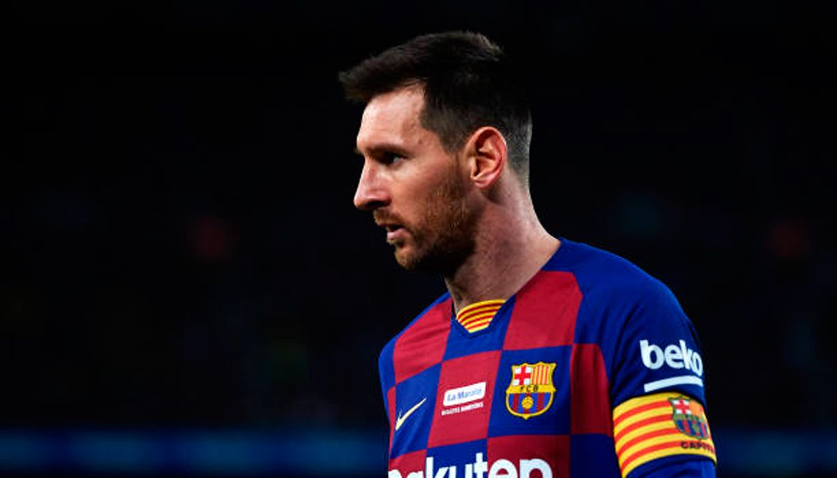 Leo Messi in an image of archive