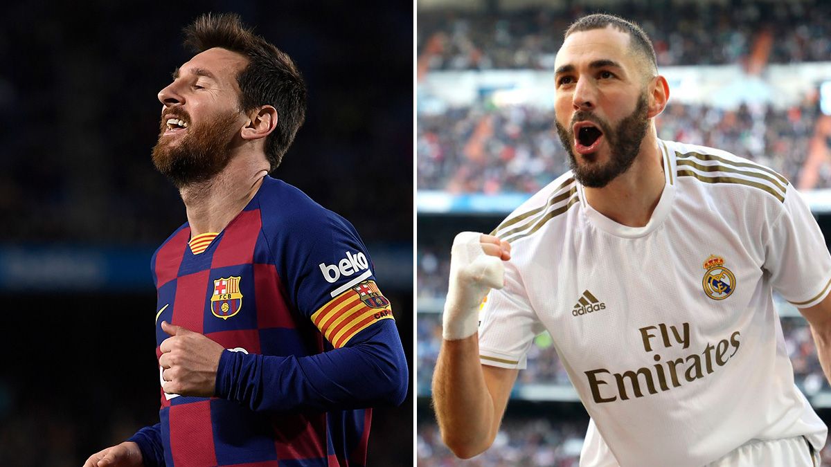 Leo Messi and Karim Benzema fight for the Pichichi of LaLiga 2019-20