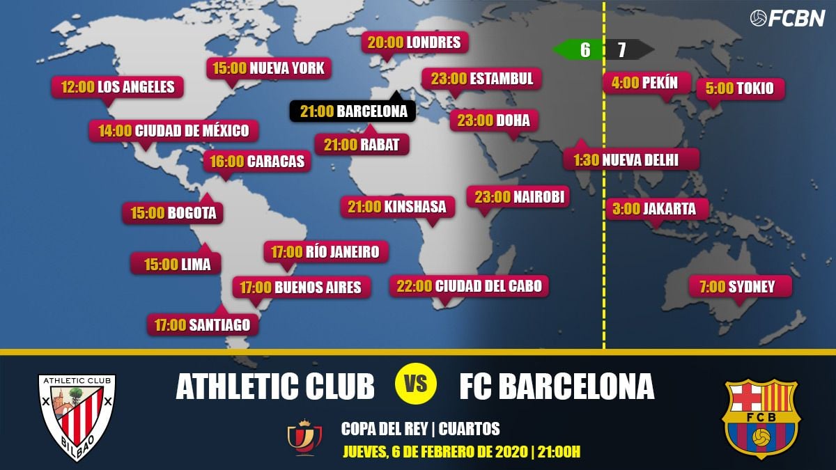 Time tv athletic barcelona