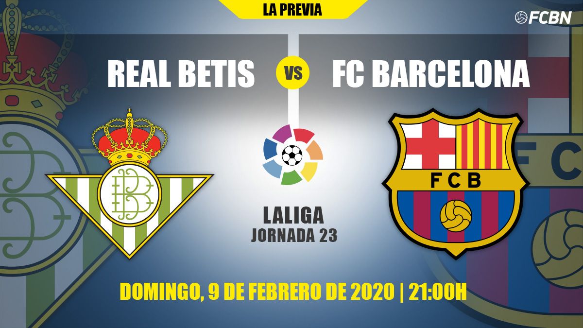 Previous of the Betis-Barcelona