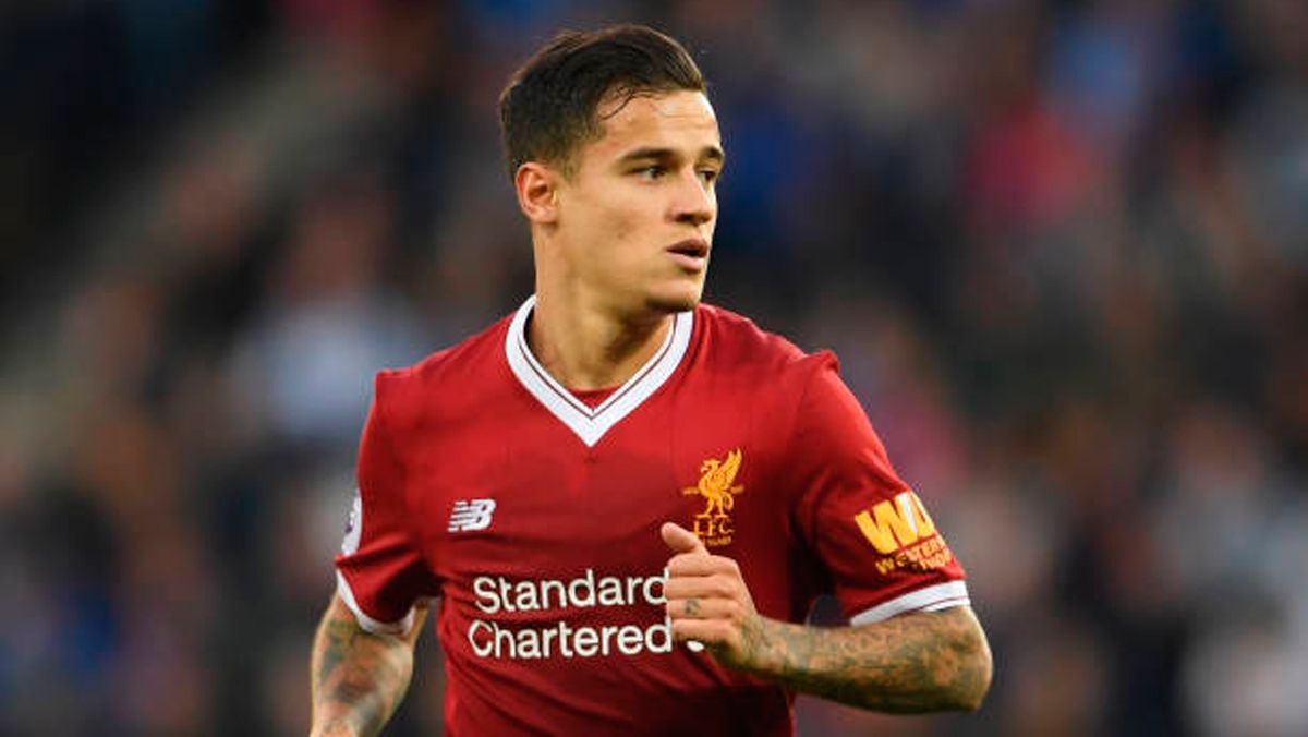 Philippe Coutinho, en un partido contra el Liverpool