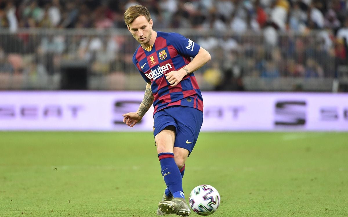Ivan Rakitic, during a match with the FC Barcelona this season 2019-20