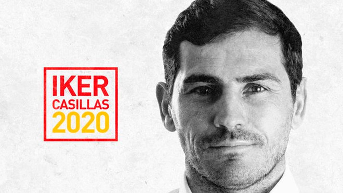 Iker Casillas, candidate to RFEF
