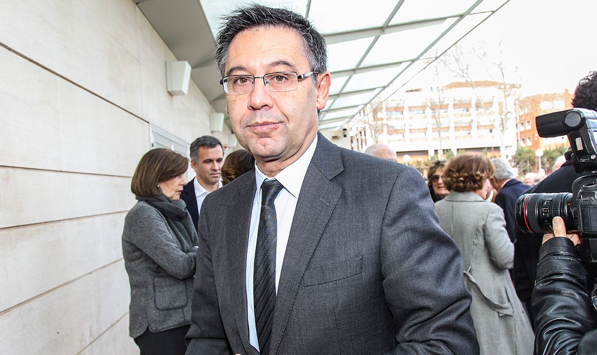 Josep Maria Bartomeu, in an image of archive