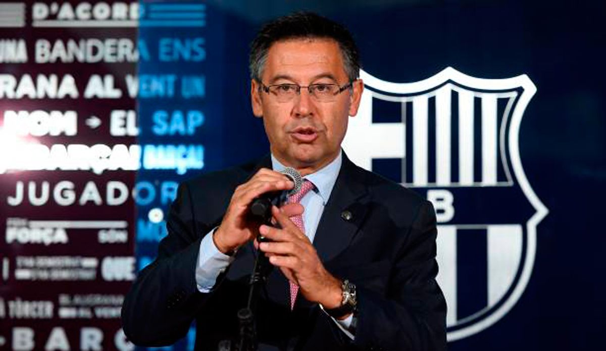 Josep Maria Bartomeu, president of FC Barcelona