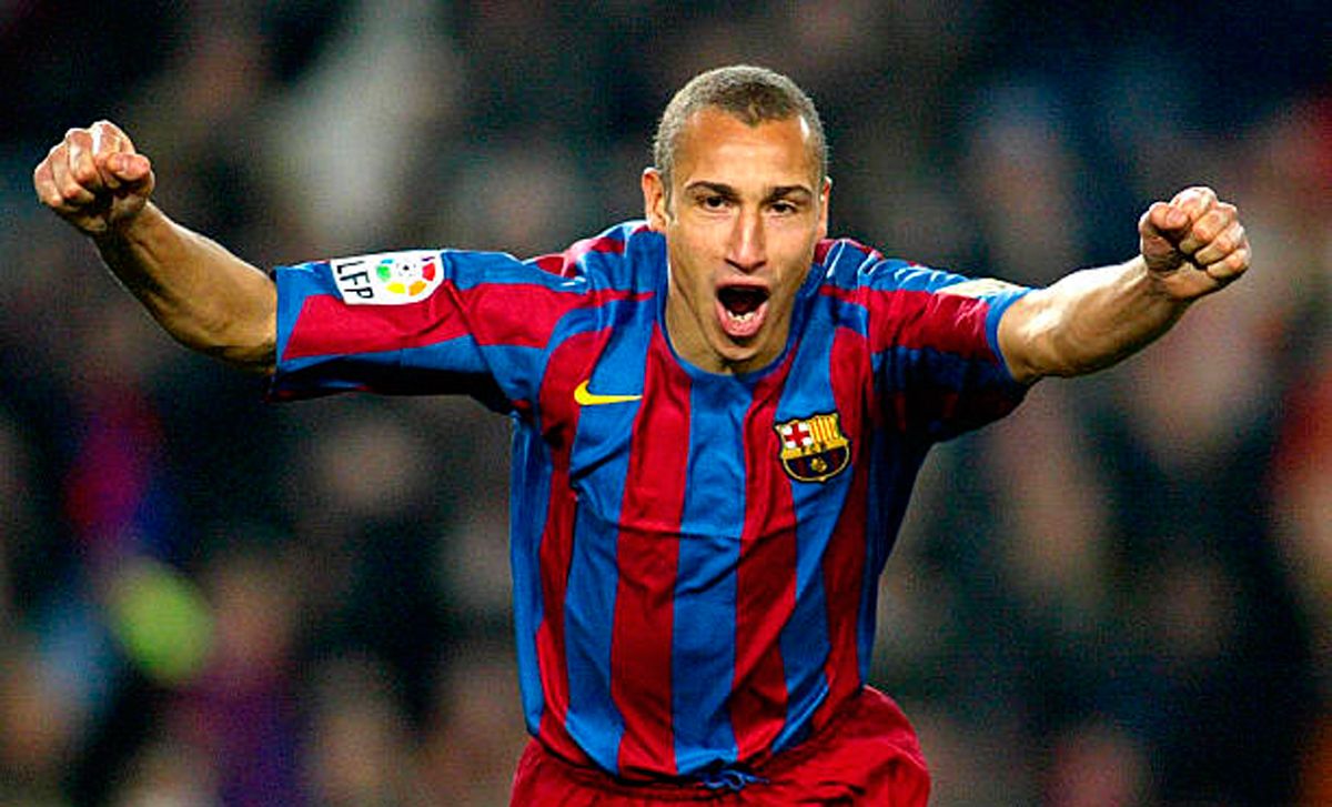 Henrik Larsson, celebrating a goal