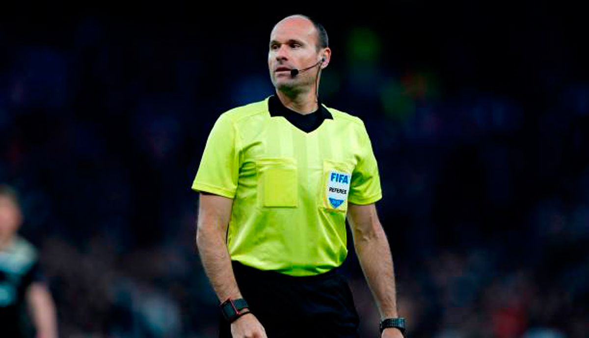 Mateu Lahoz will direct the Clásico