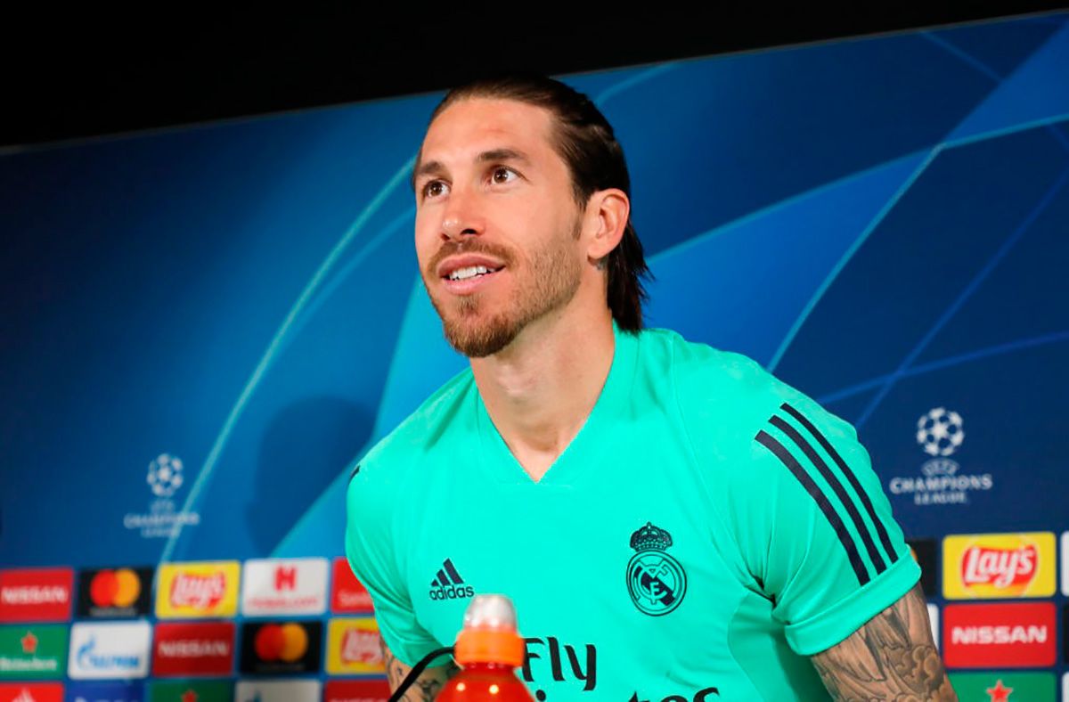 Sergio Bouquets in press conference before the Madrid-City