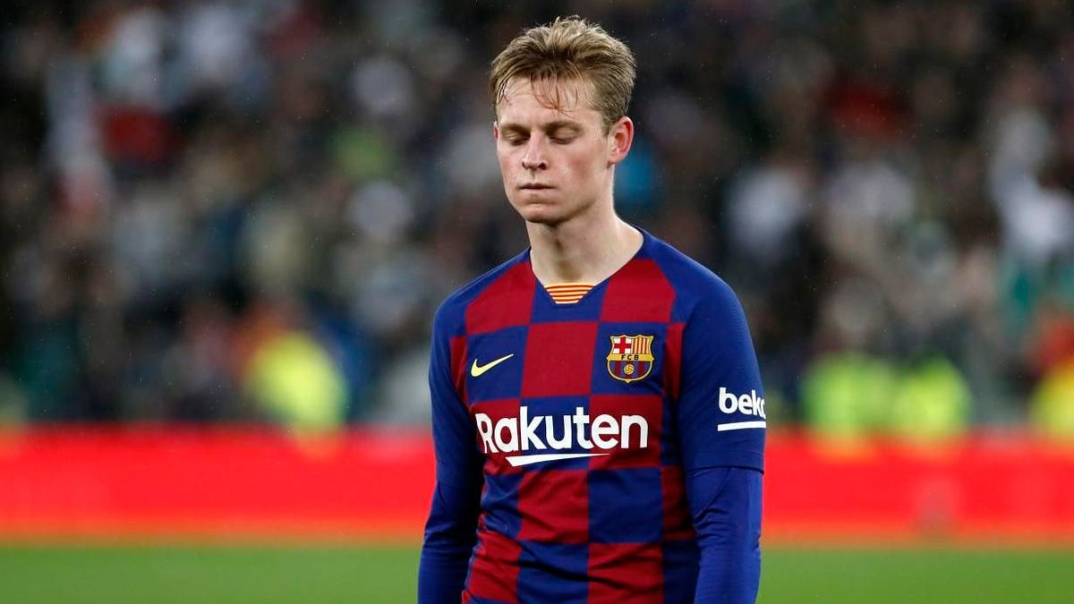 Frenkie de Jong in a match of Barça in LaLiga | FCB