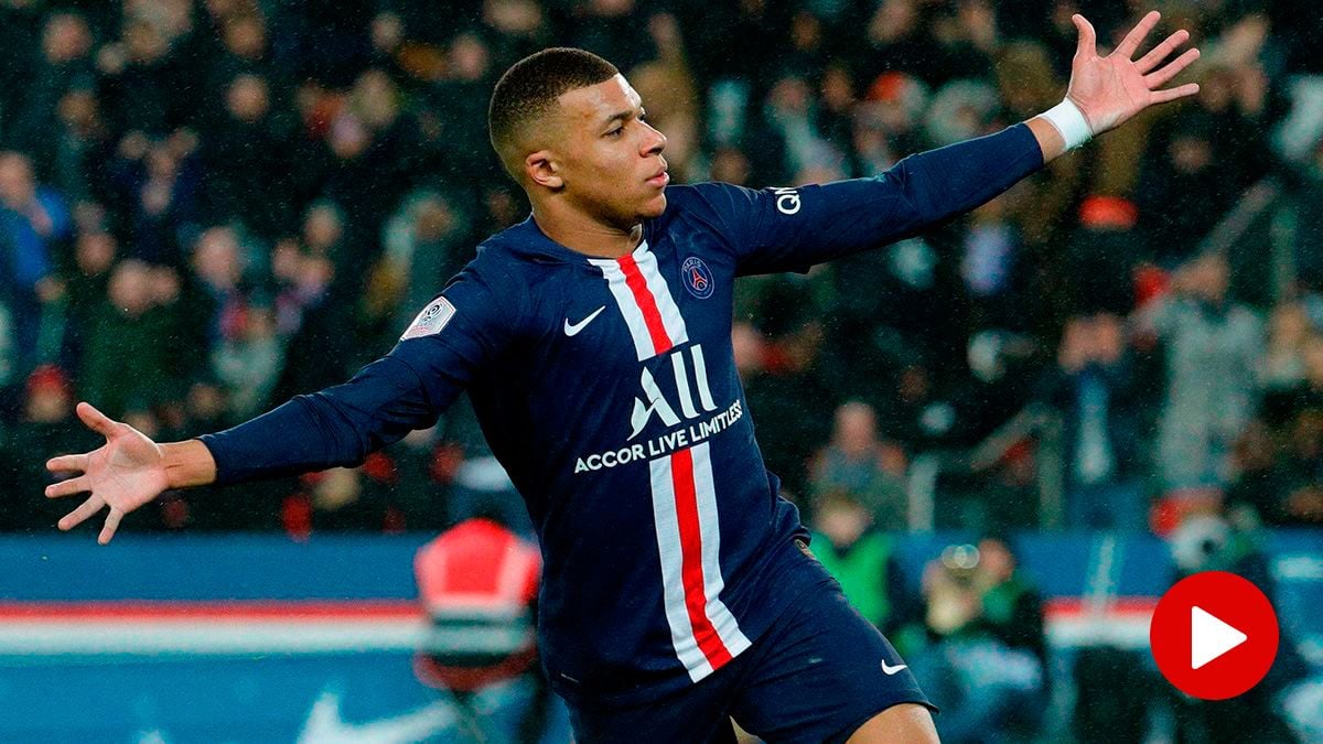 Mbappe Beats Lyon With A Hat Trick And A Great Goal That Reminded