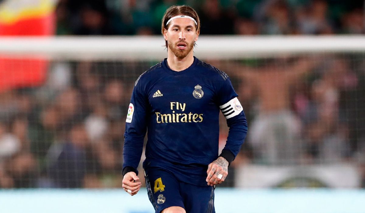 Sergio Ramos en el Madrid-Betis / Foto: Twitter Real Madrid