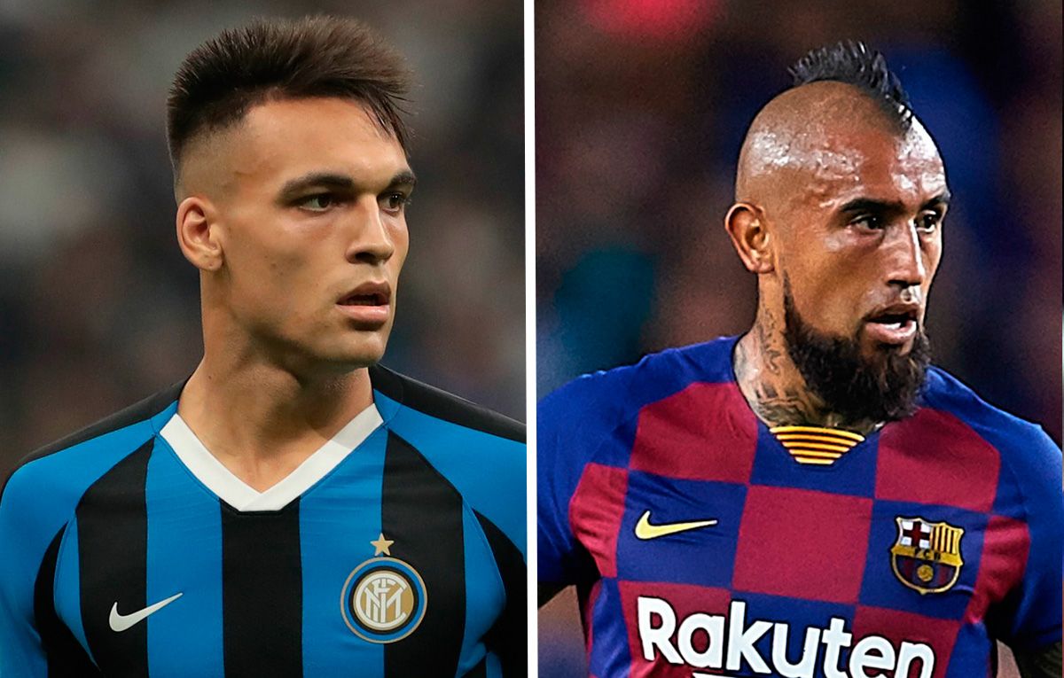 Lautaro Martínez and Arturo Vidal, leading role