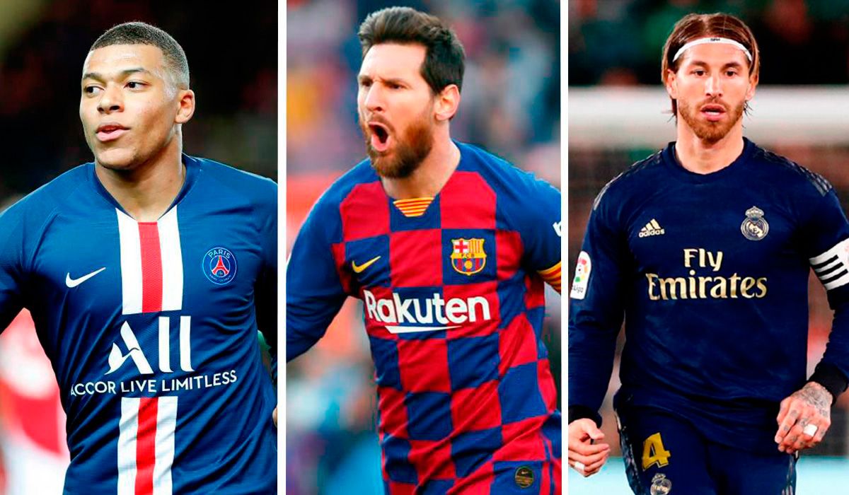 Messi, Ramos y Mbappé deben renovar todavía