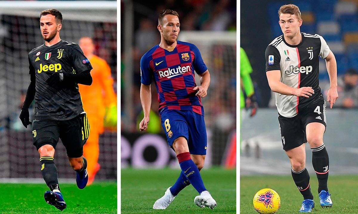 De Ligt and Pjanic, in return for the transfer of Arthur Melo?