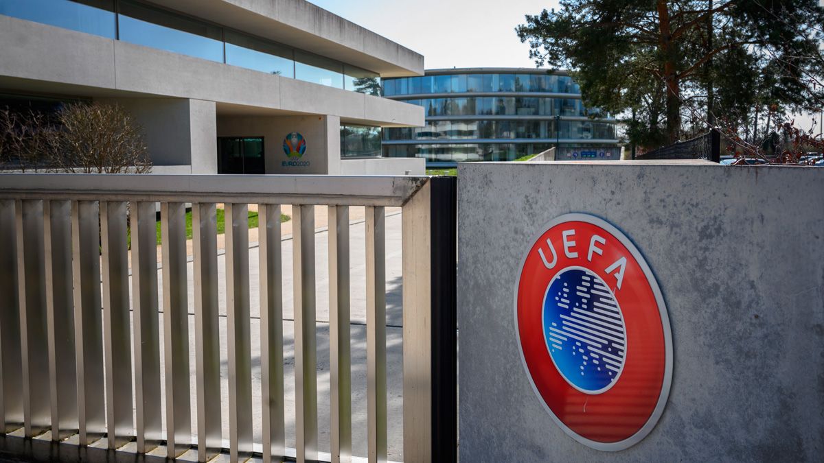 La sede de la UEFA en Nyon, Suiza