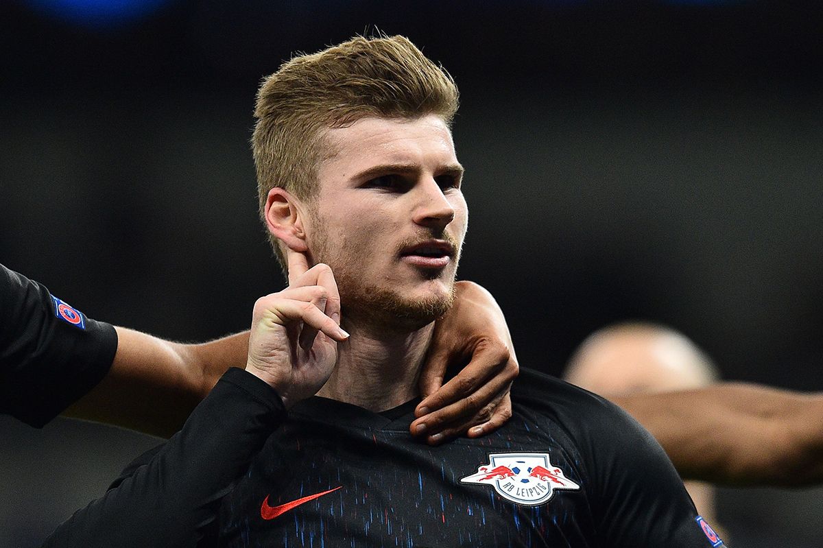 Timo Werner likes to the Barça