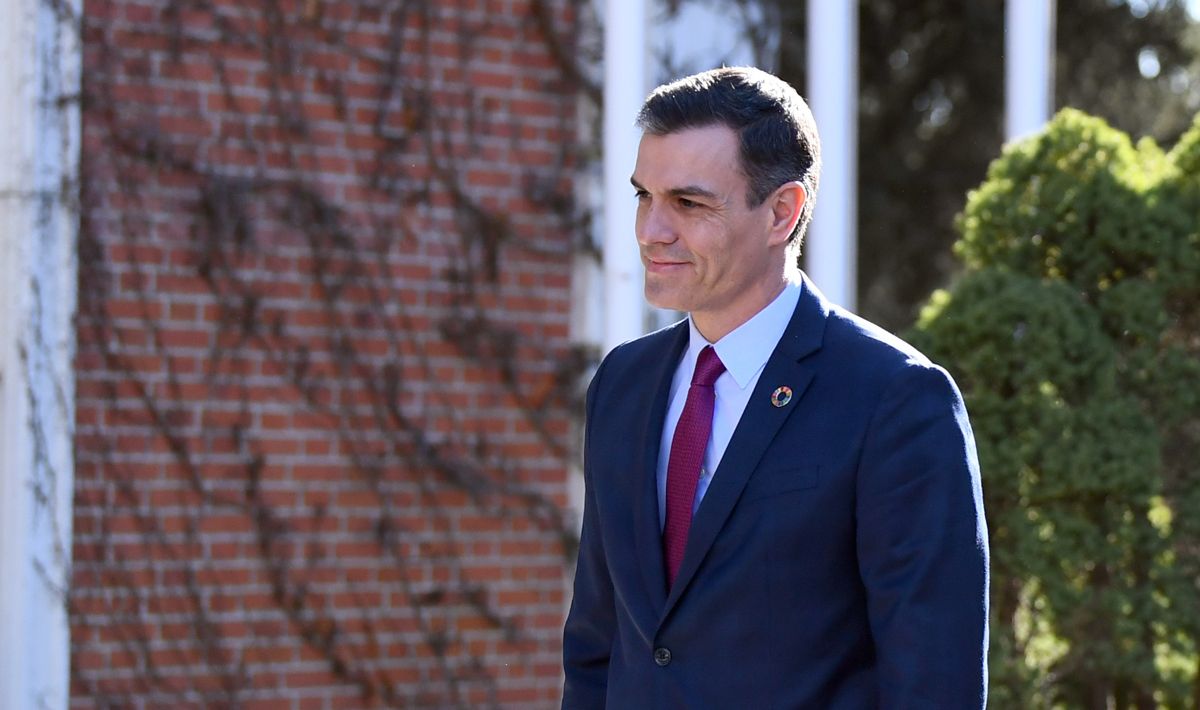 Pedro Sánchez, in an image of archive