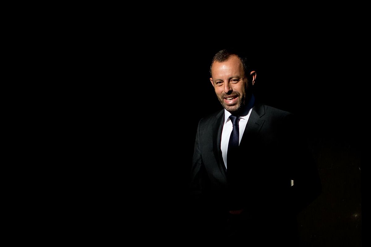 Sandro Rosell, in an image of archive