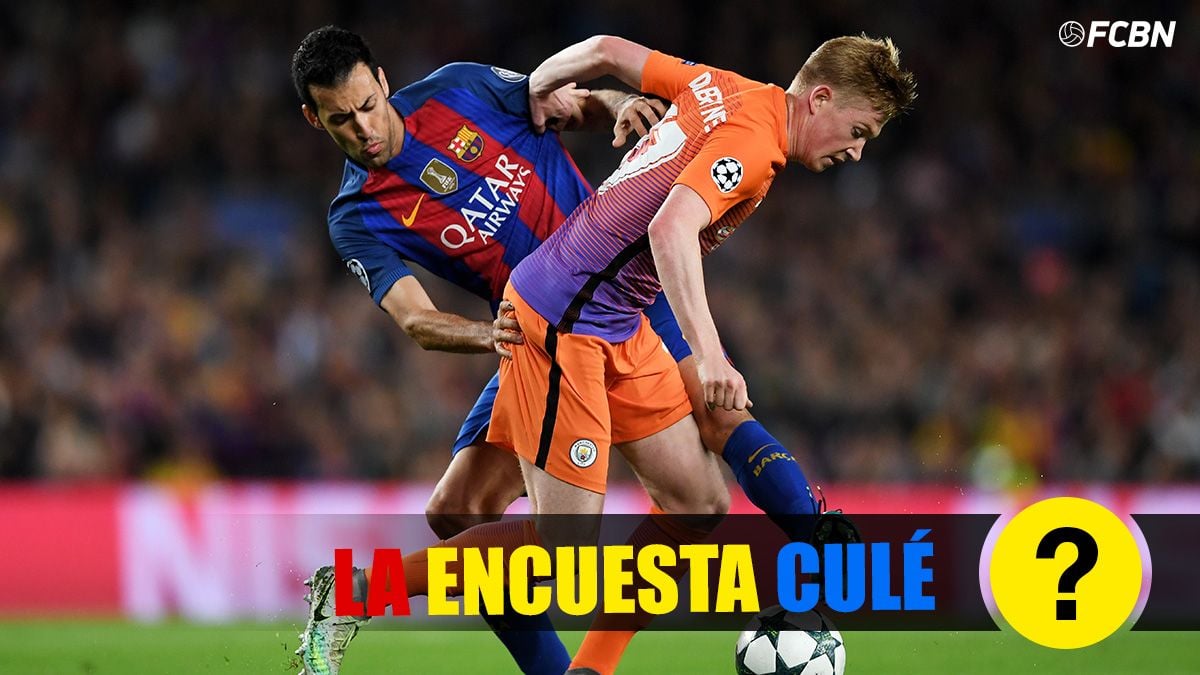 Kevin de Bruyne, during a match against the FC Barcelona in Champions League