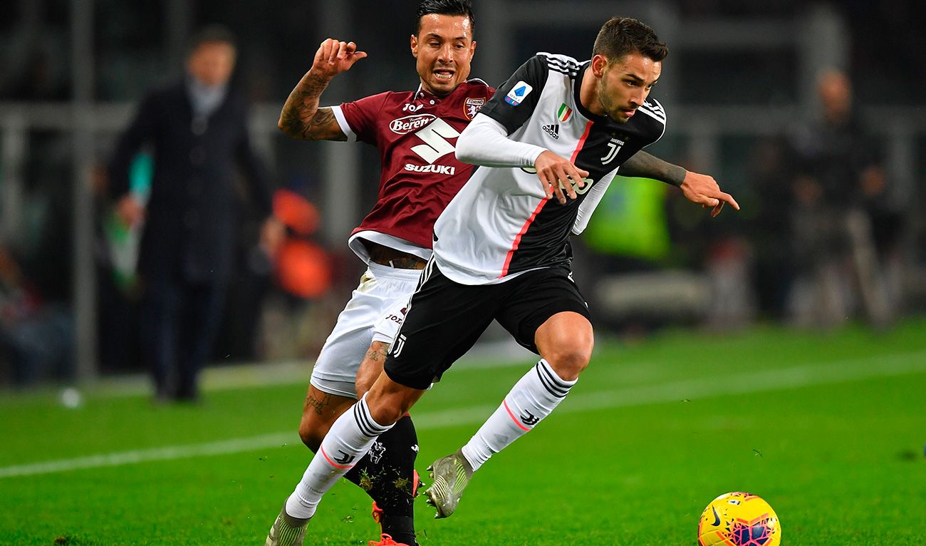 Of Sciglio, side of the Juve, against the Torino