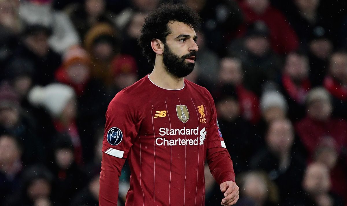 Mohammed Salah in the Liverpool-Athletic of Champions
