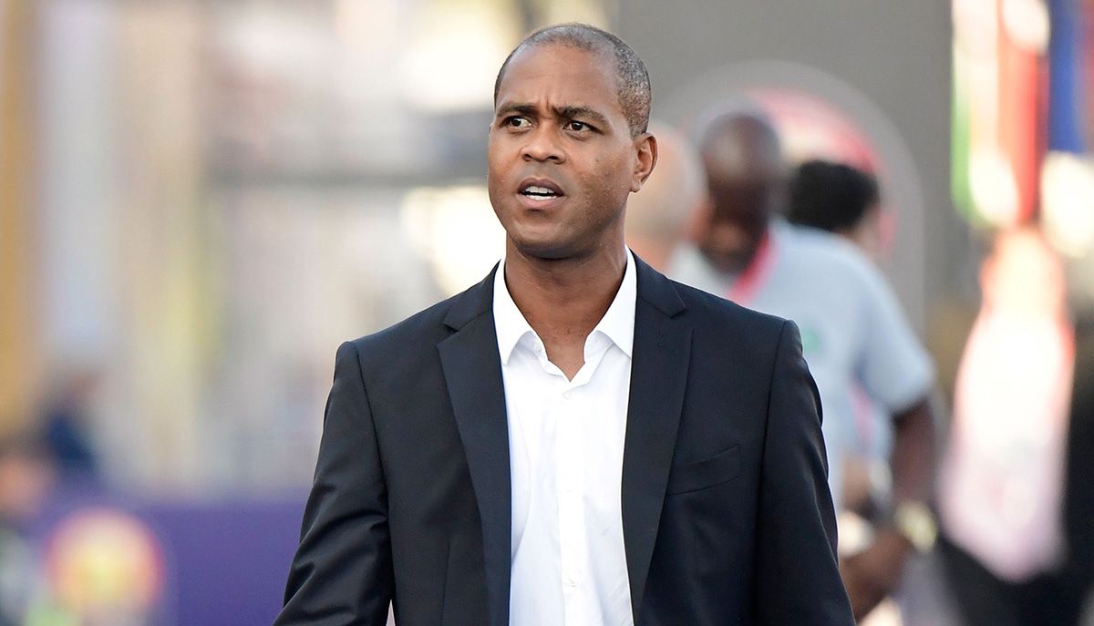 Patrick Kluivert, director saliente de la cantera del Barça