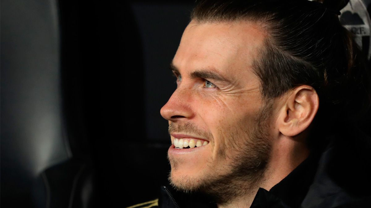 Gareth Bale en un partido del Real Madrid en LaLiga