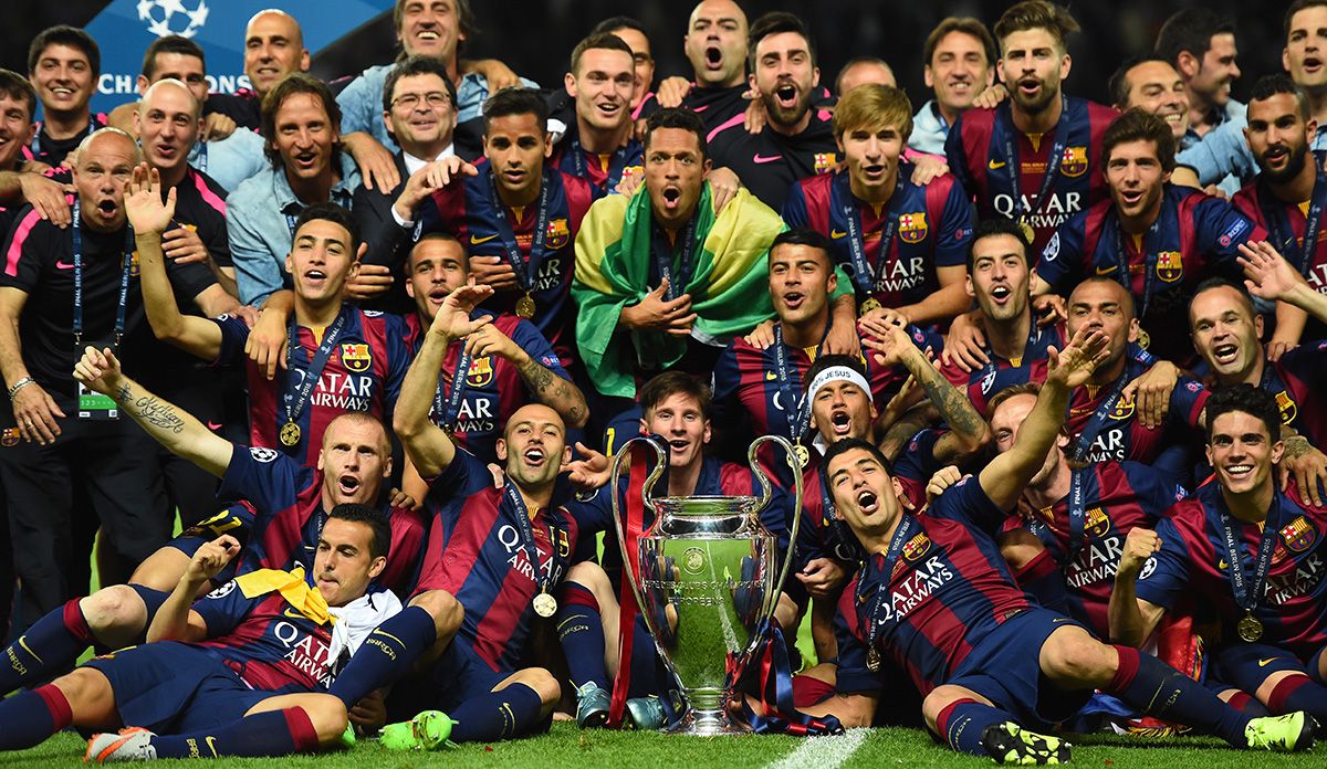 Última champions del barcelona 2015