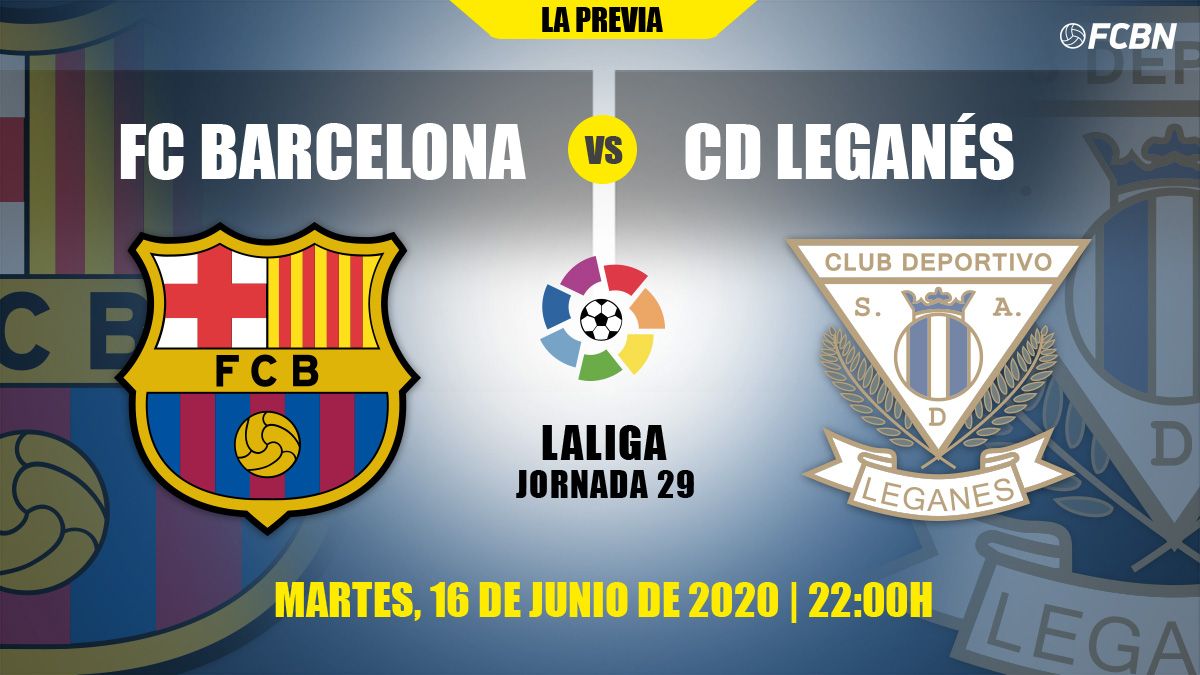Previous of the Barça-Leganés of LaLiga
