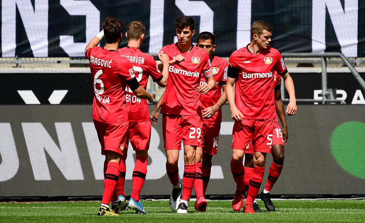 Kai Havertz, celebrating a goal