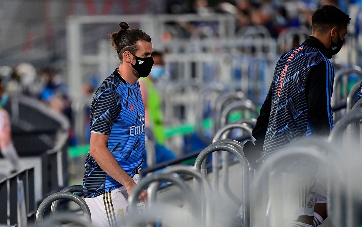 Bale se quedó fuera ante el Valencia