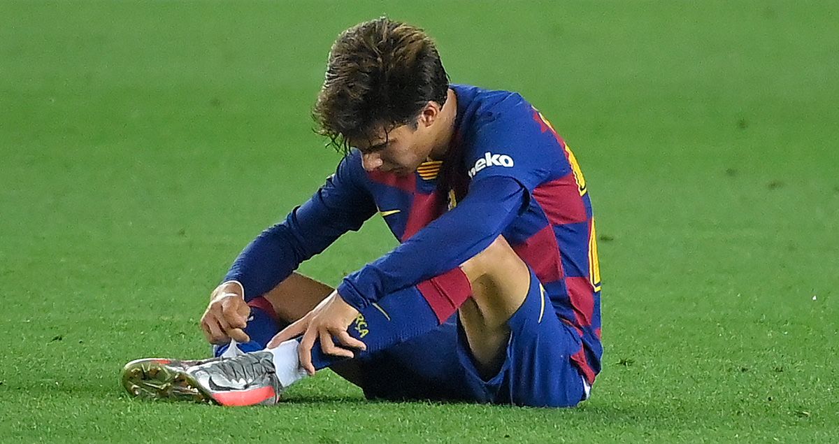 Riqui Puig regrets  of a played in the floor