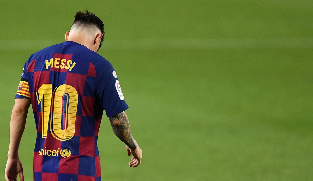 Leo Messi, en el partido del Barça contra el Atlético de Madrid