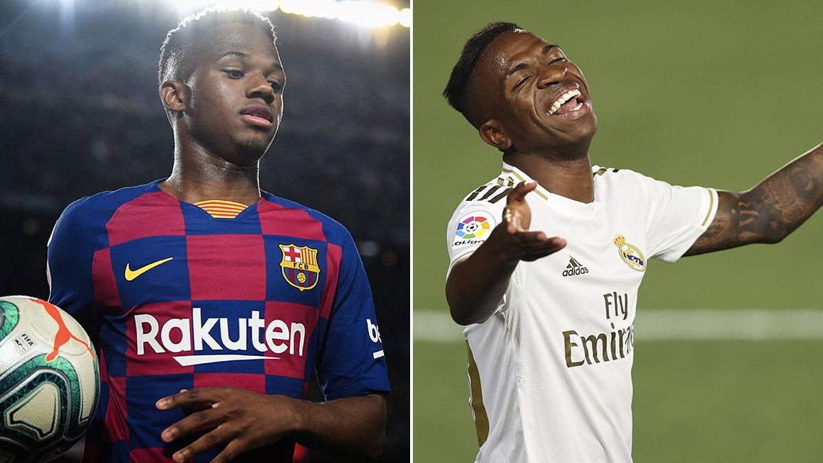 Ansu Fati And Vinicius Jr, young promises of Barça and Madrid