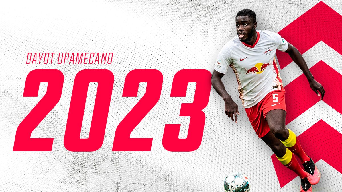 The announcement of RB Leipzig about Dayot Upamecano extension |@DieRotenBullen