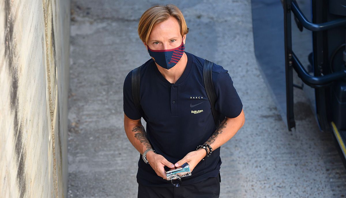 Ivan Rakitic, durante una expedición del FC Barcelona