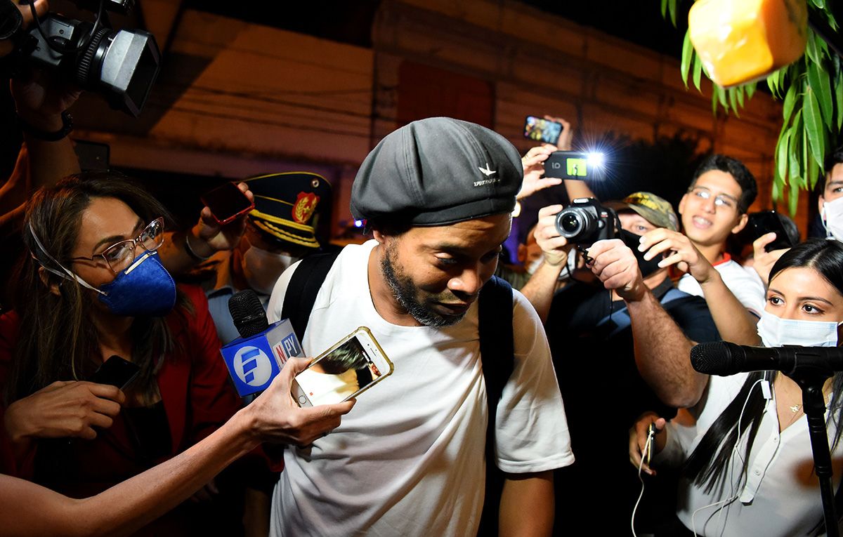 Ronaldinho Gaúcho, ready to declare in front of the judge