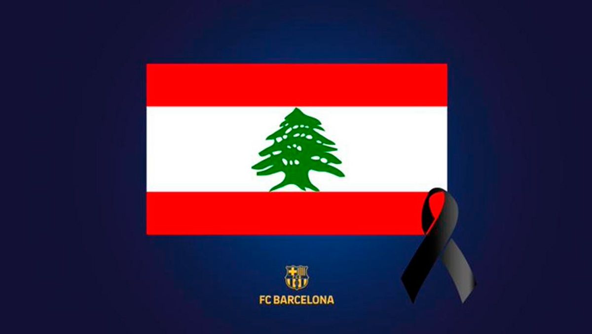 Comunicado del FC Barcelona sobre la explosión en Beirut